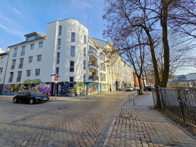  Hamburg Etagenwohnung Eigentumswohnung mit Fahrstuhl und Balkon in St. Pauli